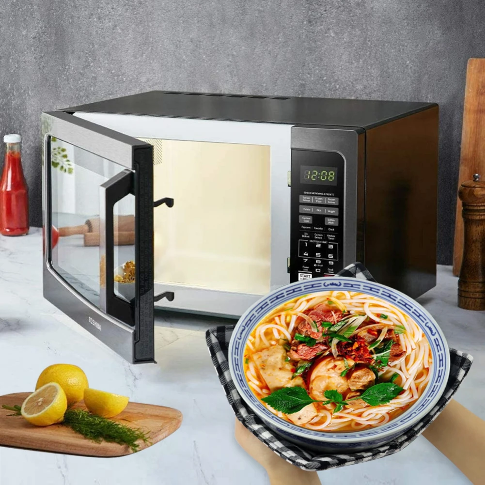1Pc Cotton Bowl Huggers Microwave Safe Bowl Holder Heat Resistant Cozy Holder Kitchen Accessories Supplies Utensil kitchen tools