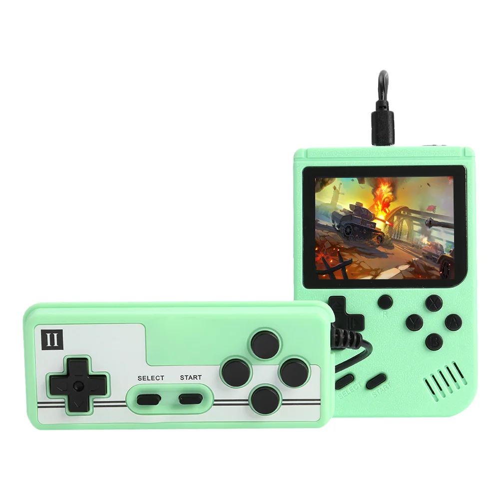 Built-In 800 Classic Games Retro Video Game Console Protable Mini Pocket Handheld Gaming Player with Tetris LCD Screen Kids Gift 