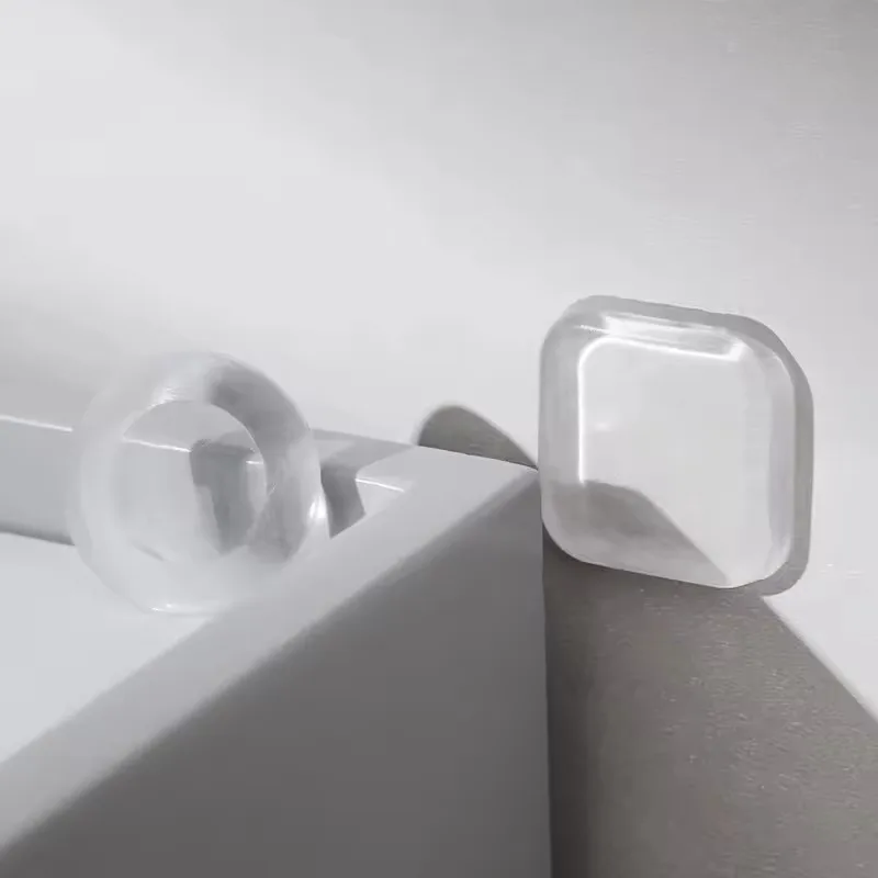 Door Knob Wall Shield Clear Soft Rubber Door Stopper Door thumbnail 12