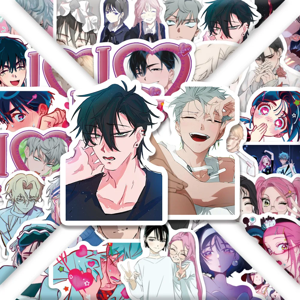 52PCS ALIEN STAGE 스티커 Sua 낙서 스티커 DIY 일기 전화 케이스 수제 스크랩북 미적 스티커