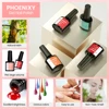 Full Manicure Tools Kit 10/18 PCS Gel Polish with Nail Lamp Set Top Base Coat Semi Permanent Gel Varnishes Complete Nail Gel Kit 5