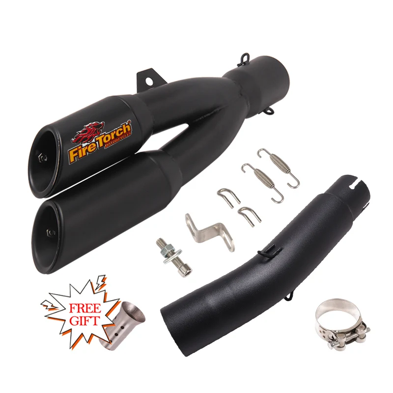 Slip On For HONDA Rebel 500 300 CM500 CM300 CMX500 CMX300 2017 - 2023 Motorcycle Exhaust Pipe 51MM Muffler DB Killer Escape Moto - Image 4