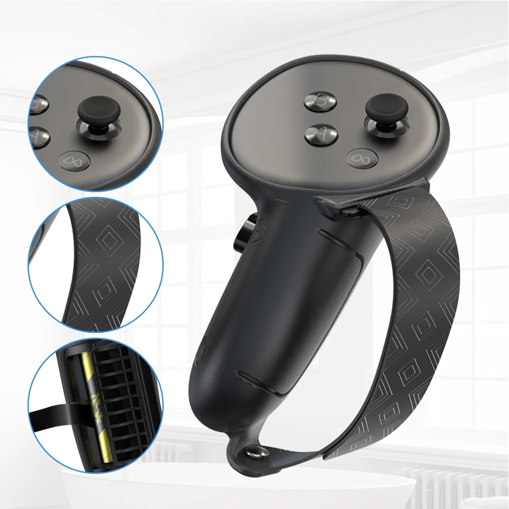 Non Slip Silicone Controller Grips for Meta Quest 3