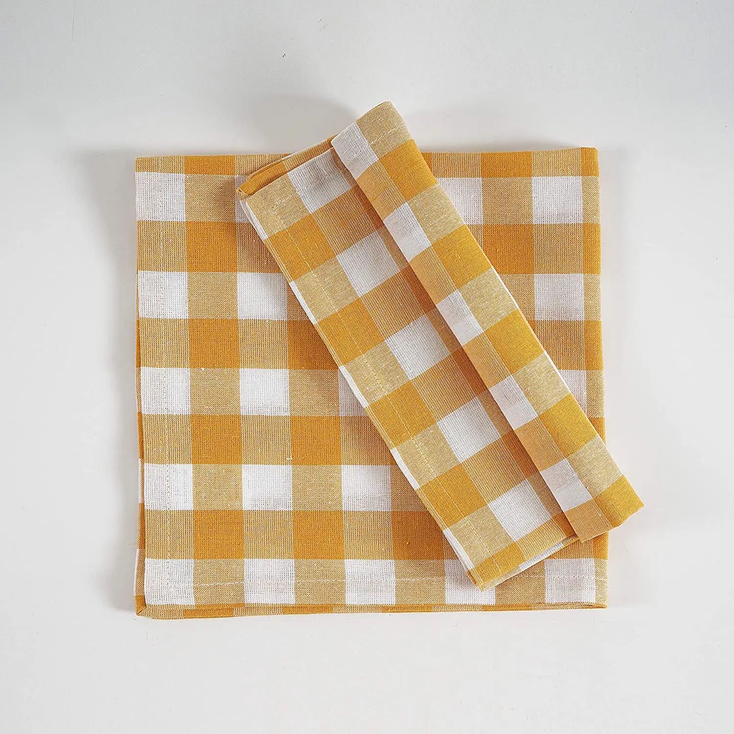 polyester napkins Set Of 6/12/24 40x40cm Tablecloth Napkins Durable Polyester Thickened Pads Reusable Kitchen Dining Holiday Decorations