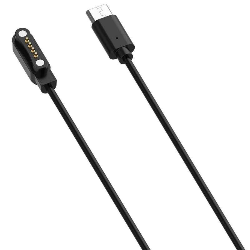 TicNote Lite AI용 TicNote AI용 자기 충전 케이블 1m 5V 1A Type C 블랙