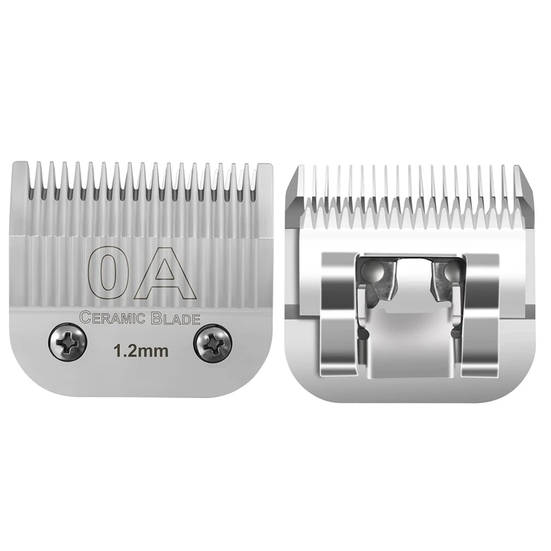 0A Dog Pet Grooming Detachable Ceramic Blades For Most Andis AG,AGC,BDC/Oster A5 ,Classic 76 / Wahl KM series Animals Clipper