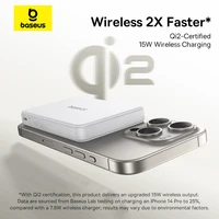 Baseus Qi2 Magnetic Power Bank 10000mah 15W Wireless Charging 22.5W Wired Charge Qi2-Certified for iPhone 16 15 14 13 12 Pro Max - Image 6