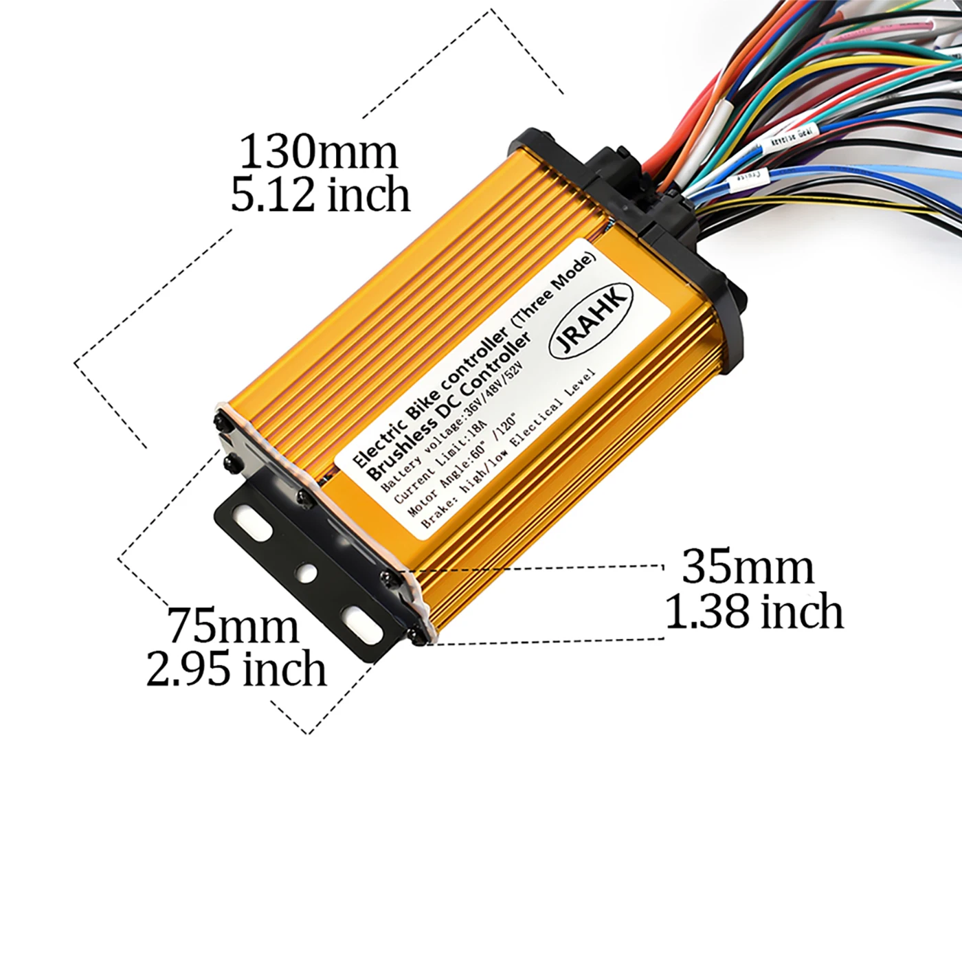 High-Performance Ebike Controller with Adjustable Power Output for Electric Bicycles