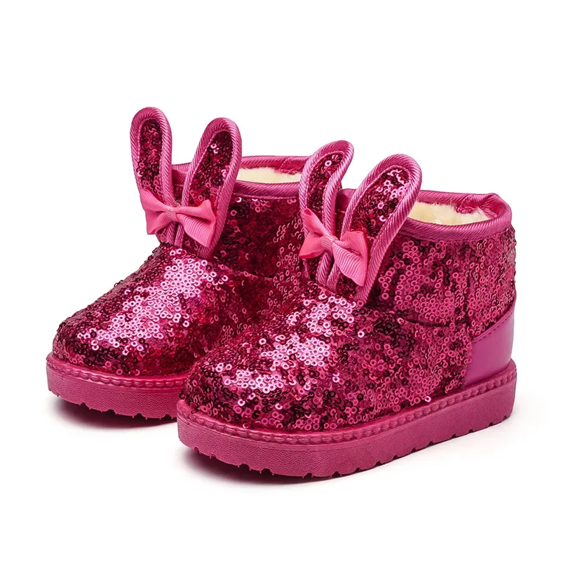 Girls Snow Boots Warm Ankle Boots