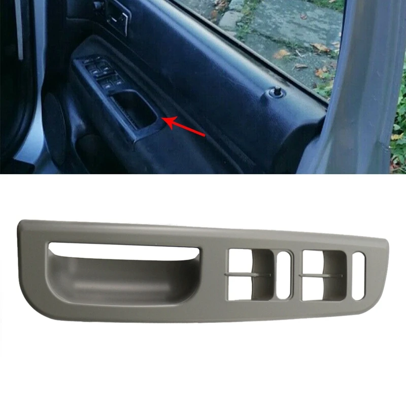 

Gray For Golf Jetta Bora Sedan/Variant Passat B5 Sedan Door Window Switch Panel Bezel 3B2867172E RHD
