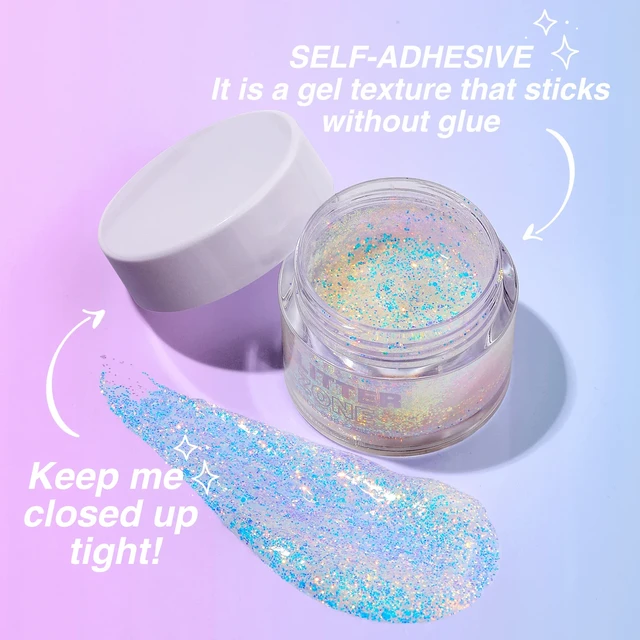 Glitter Paste Crème Surligneur Gel Peinture Capillaire Cosmétique