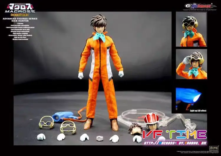 kitzconcept 超時空要塞マクロス Macross RICK HUNTE Original KitzConcept Robotech Super Dimension Fortress
