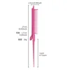 Hair Cutting Comb Tip-tail High-gloss Comb High-gloss Plastic Hair Salon Makeup Brush Stereotypes Comb Tool Weaving 5
