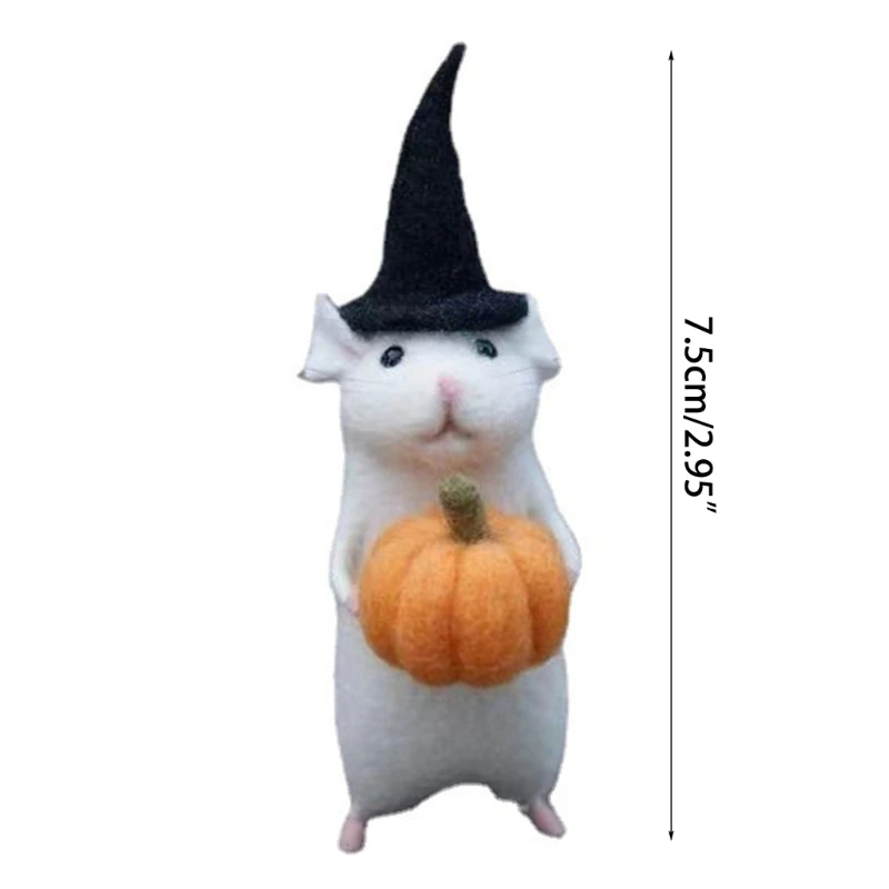 Felted Halloween Decorations, Halloween Felt Decoration