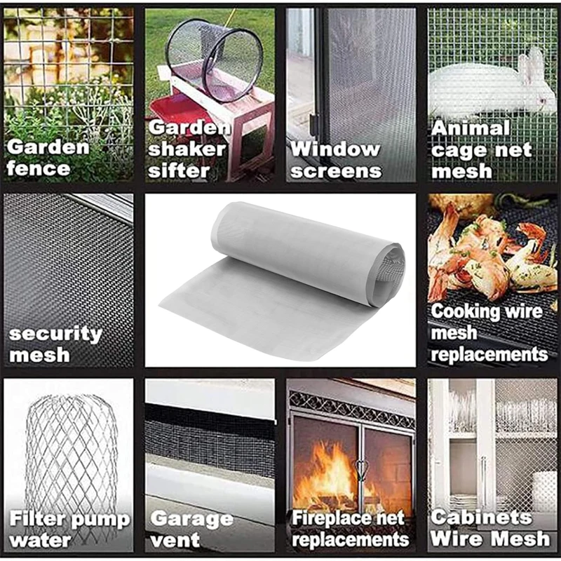 High-Quality Stainless Steel Woven Wire Filter Screen Sheet
