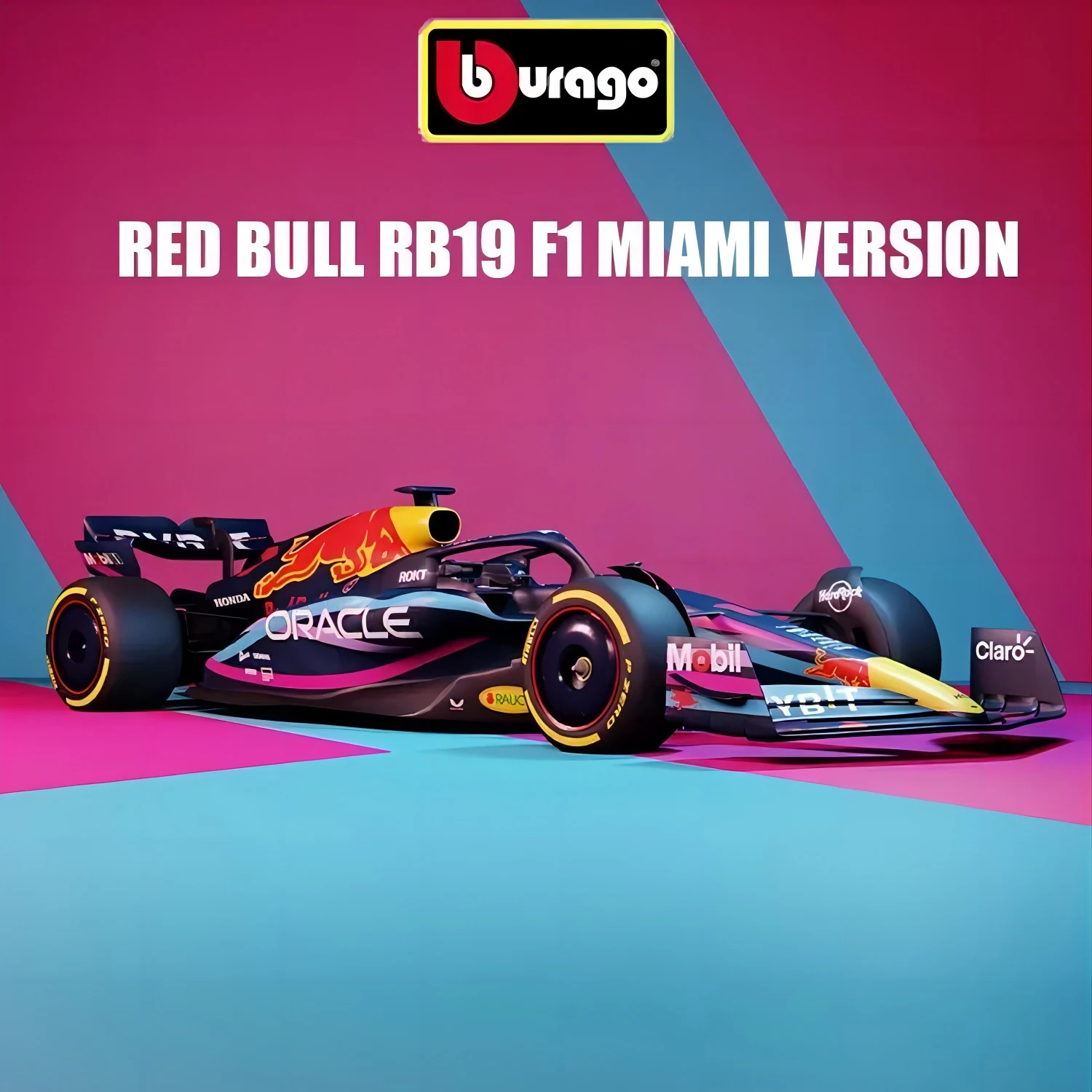 

2023 новый продукт 1:43 Bburago Red Bull Rb19 Майами версия F1 автомобиль #1 #11 гоночный сплав роскошная версия автомобиля