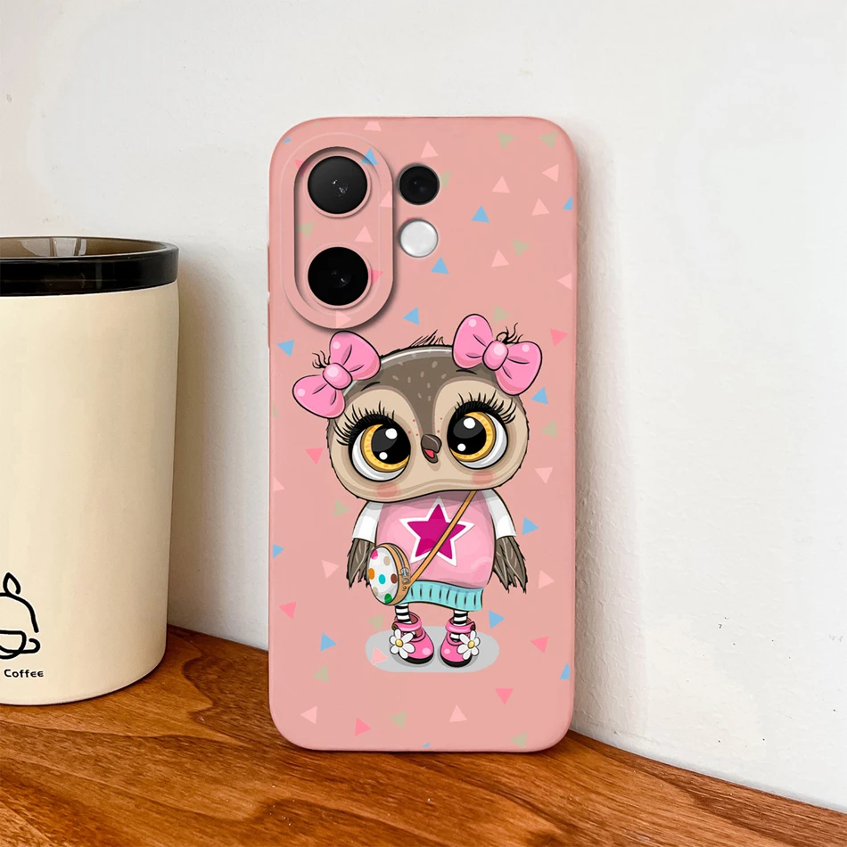 Fashion Heart Butterfly Phone Back Cover - Full Protection Soft Liquid Silicone Bumper
