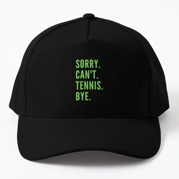 

Sorry Ca Not Tennis Bye Funny Tennis Baseball Cap Hat Boys Black Summer Snapback Casquette Fish Printed Hip Hop Spring Czapka