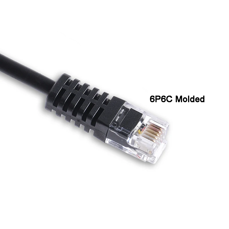 Câble FTDI Câble USB Vers RJ45 PYLONTECH Avec Puce FT232RL/PL2303 - Pour Débogage Batterie Li-Ion RS232 (1.8m) Câble USB RJ45 FTDI