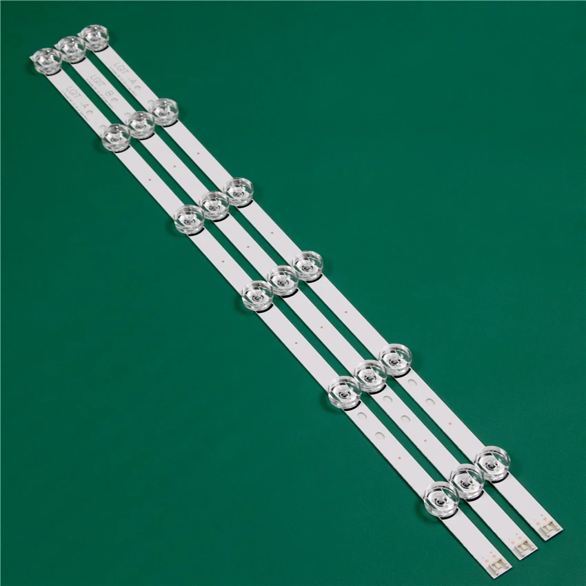 KIT 3 BARRE STRIP 6 LED TV LG 32" LGIT B+A 32LB561
