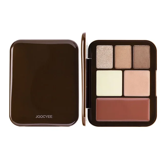 JOOCYEE Palette de Maquillage Complète Contour et Visage : Blush Crème, Illuminateur, Fard à Paupières et Bronzer – Idéale pour les Voyages et l'Usage Quotidien 1