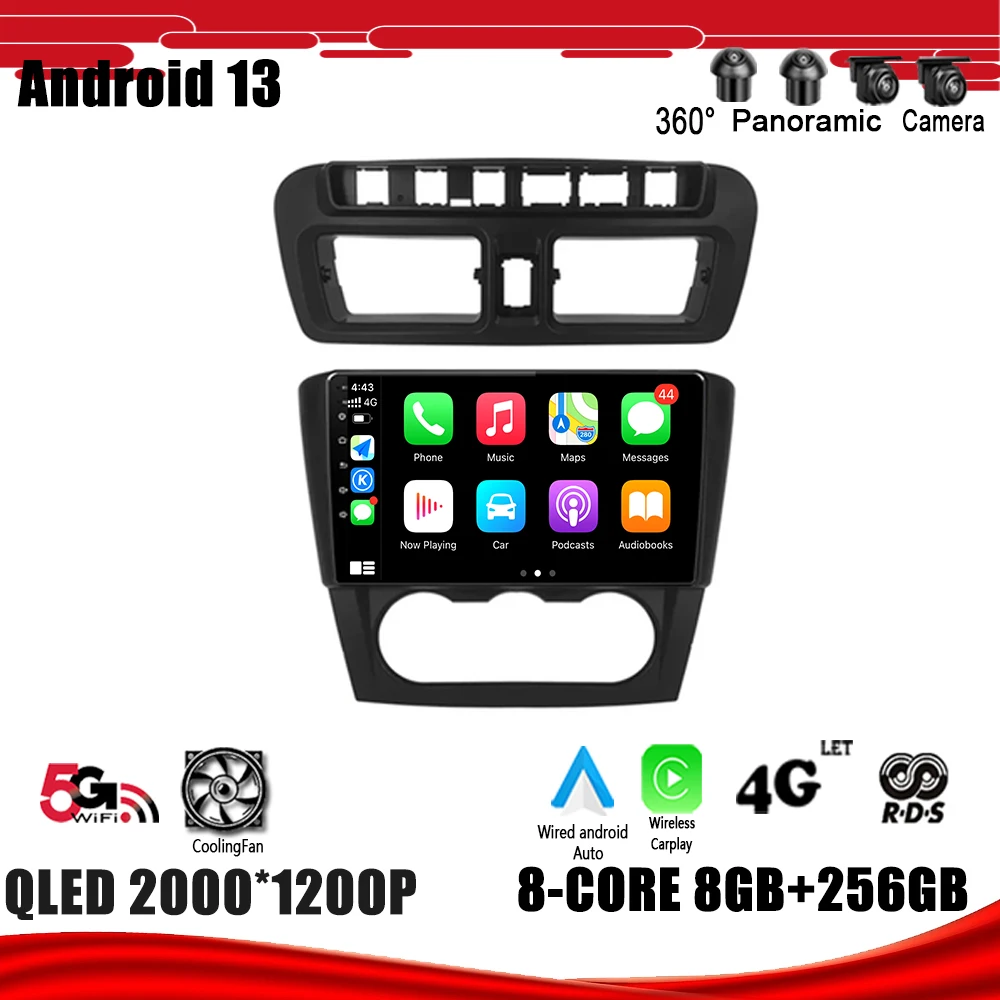 

For Changan Ruixing M80 / M60 Car Radio Multimedia Player Android 13 Navigation GPS DSP Carplay WIFI