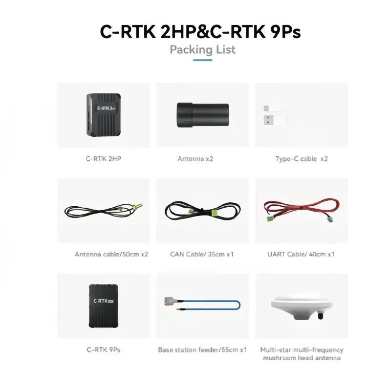 CUAV Новый C-RTK 2HP Модуль курса GNSS с двойной антенной в сантиметре thumbnail 5