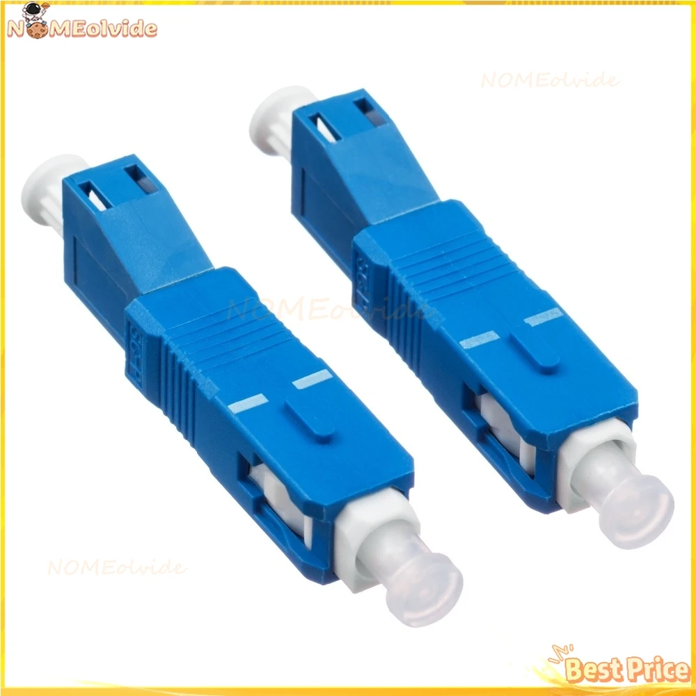 

Fiber Optic SC LC Adapter SC UPC Male to LC UPC Female Singlemode Hybrid Adapter Connector