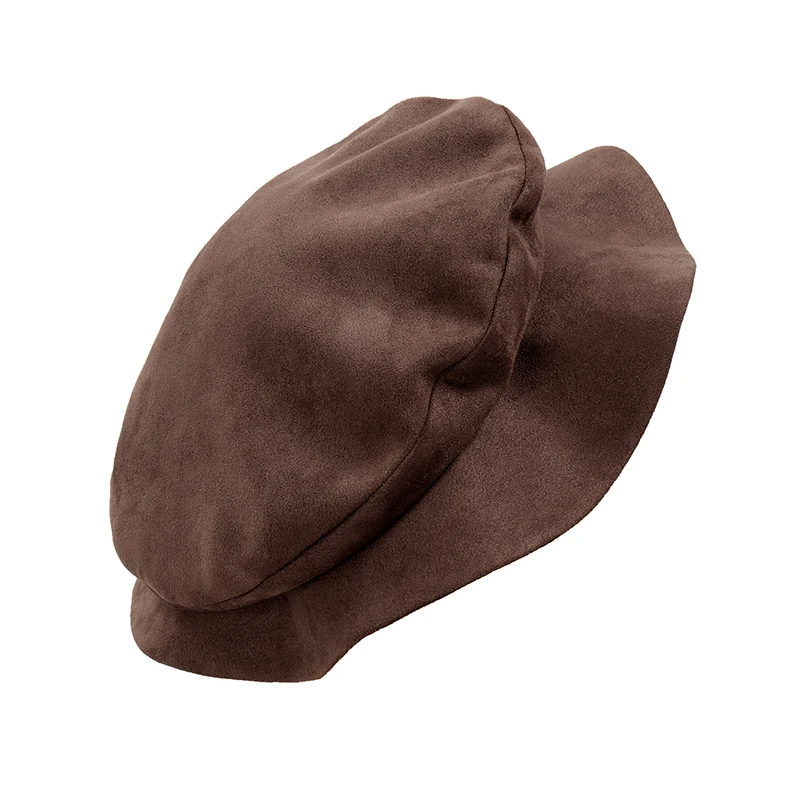 DAZCOS Renaissance Tudor Flat Beret Hats Women French Beret Hats Painter Cap Classic Costume Men Medieval Costume cosplay hats