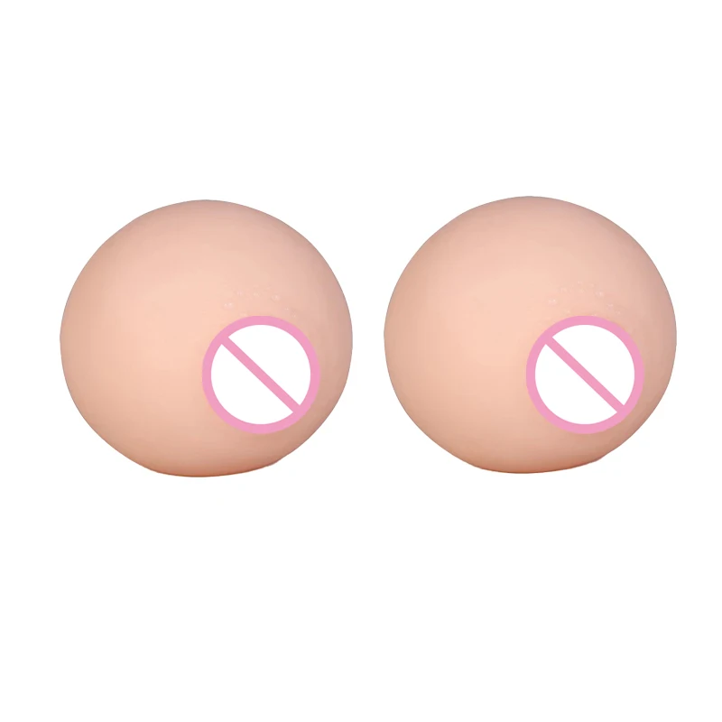 Artificial Chest Fake Silicone Breast Toys men sex toys women silicone fake boobs Men Masturbator Stress Squeeze Ball Soft Mini Boobs Toy Pocket Pussy Adult Products