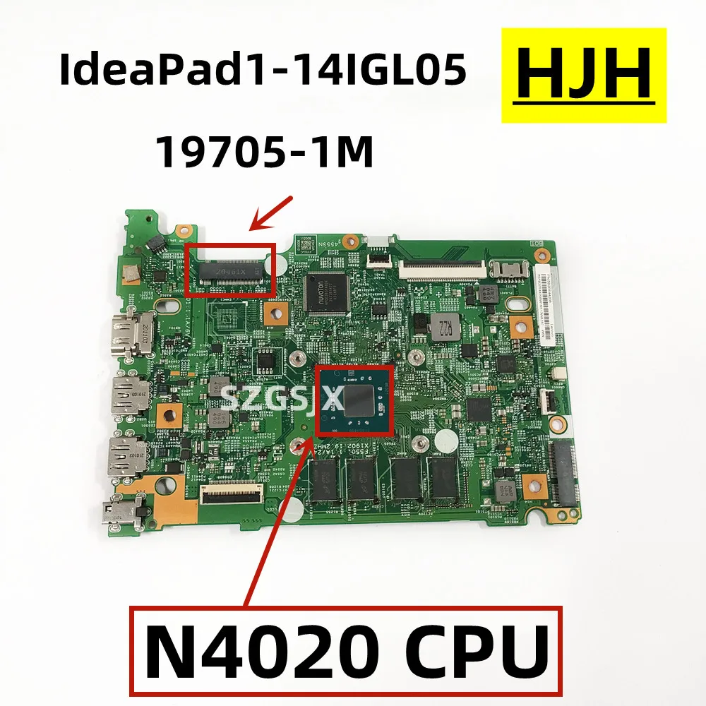 

Материнская плата для компьютера Lenovo IdeaPad 1-14IGL05 19705-1M, процессор N4020 FRU 5B20S44208 100% протестирован