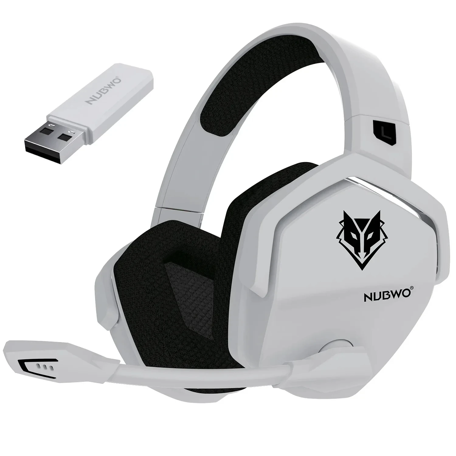 NUBWO G06 Dual Wireless Gaming Headset with Microphone and Bluetooth Connectivity