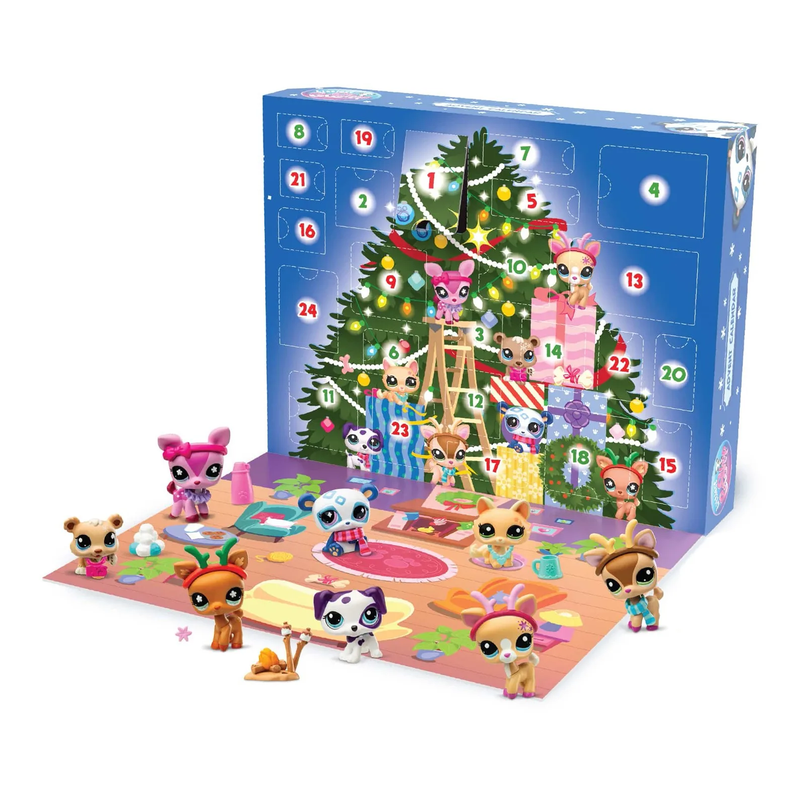 Advent Calendar Authentic Mystery Figures Surprise Collectible Kidult Toy Girls Boys Kids Tweens Ages 4+ 24pcs Gift