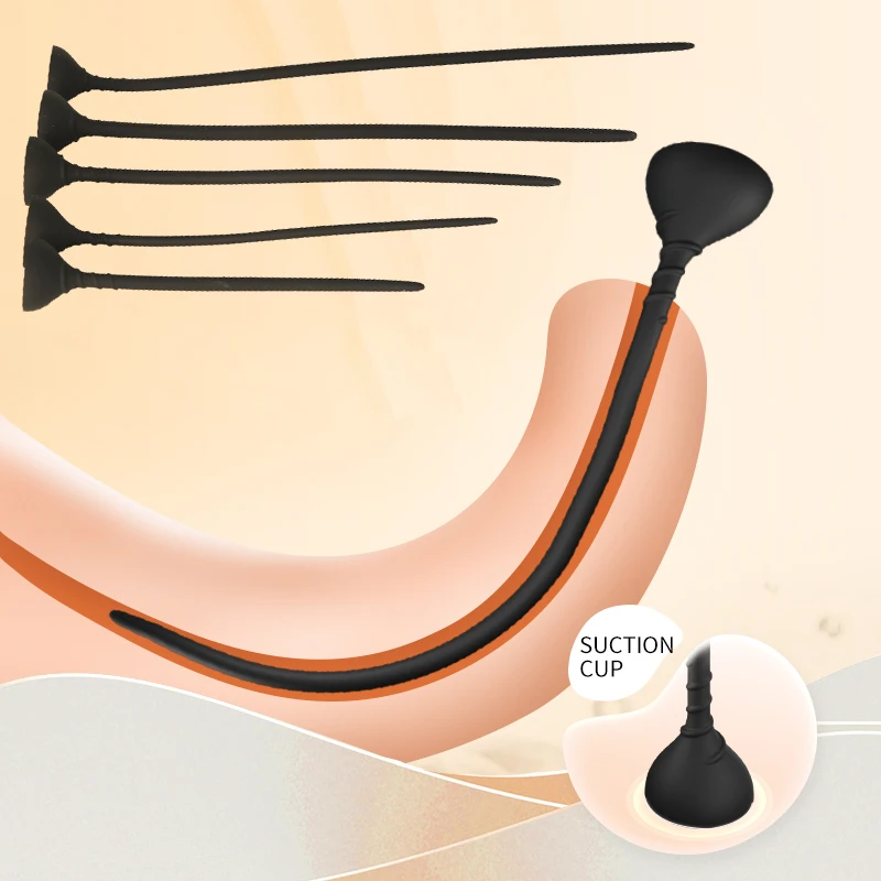 Urethral Suction Cup Catheter Penis Plug Sex Toy Men Urethra Sound Dilator Urethral Plug Insertion Man Chastity Sex Toys 18+
