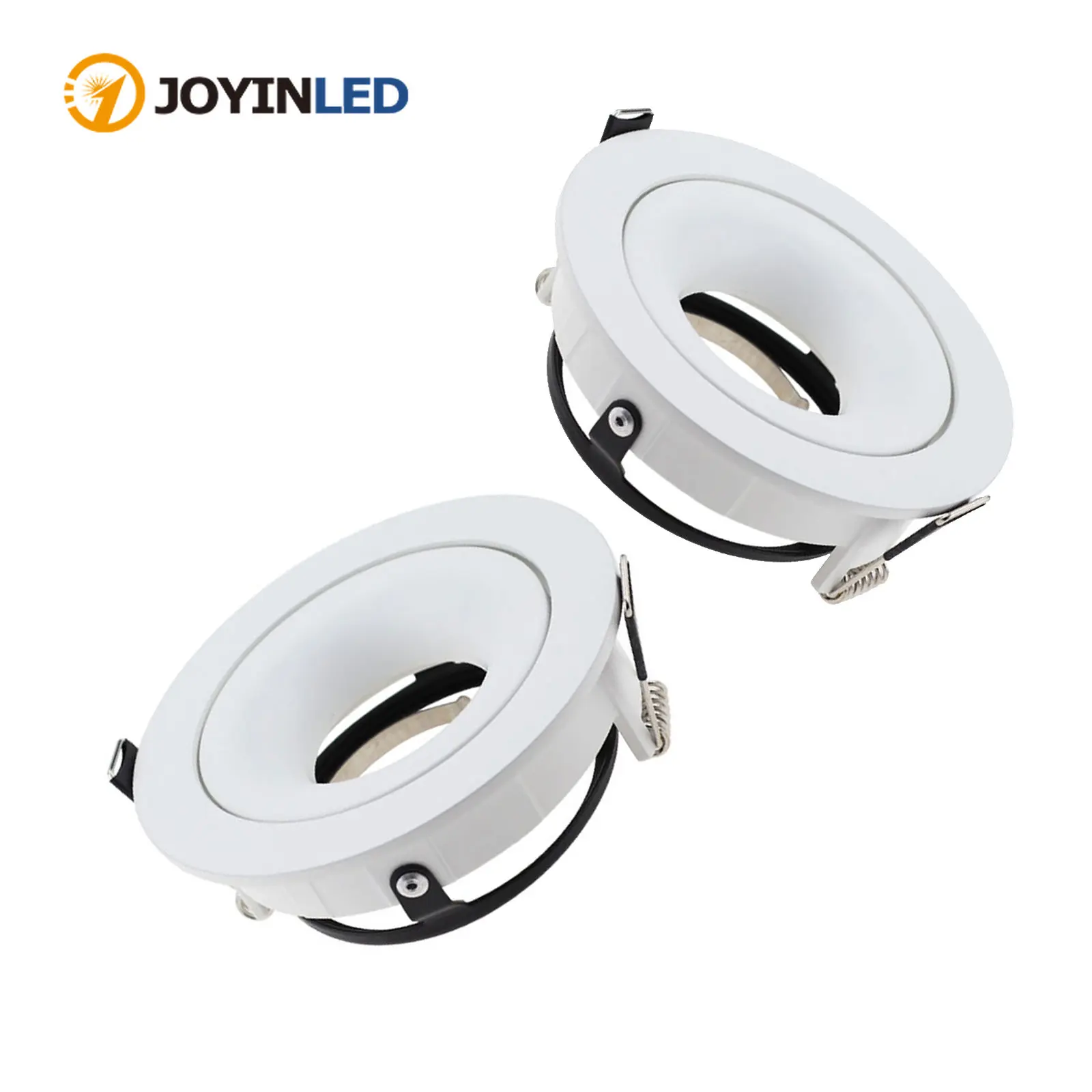 Dimmable Recessed Ceiling Round LED Ceiling Trim Rings Halogen Bulb GU10 MR16 for Home Illumination