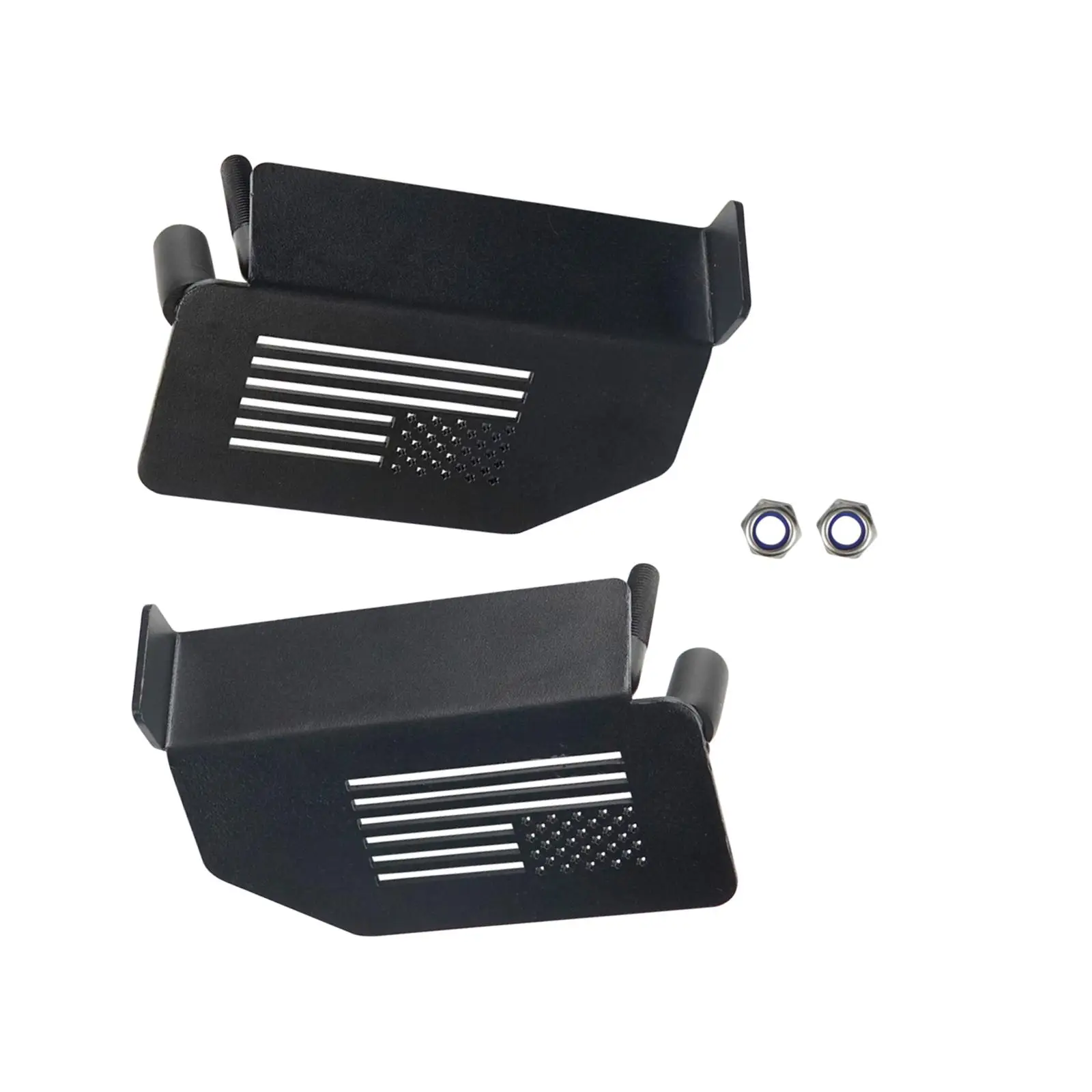 

2 Pieces Door Off Foot Pegs Easy to Install Foot Rest for Jeep Wrangler