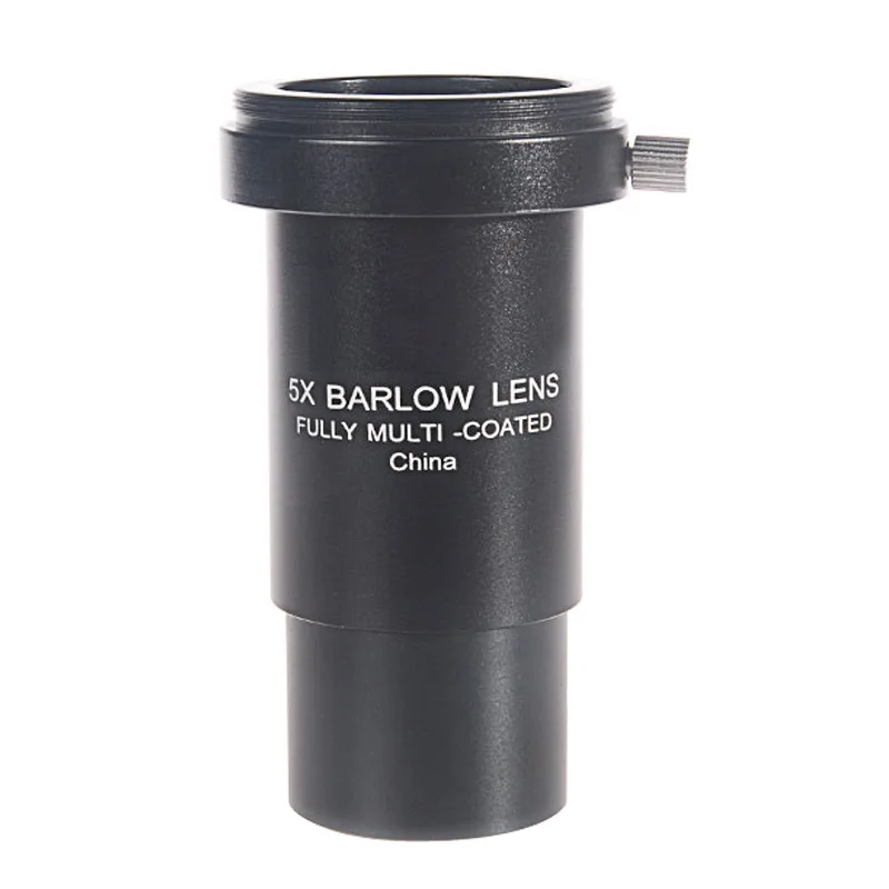 

Metal 3x/5X Extender Telescope Double Universal Barlow Lens to Contact 1.25 Inches 31.7mm Eyepiece AngeleyesBlack