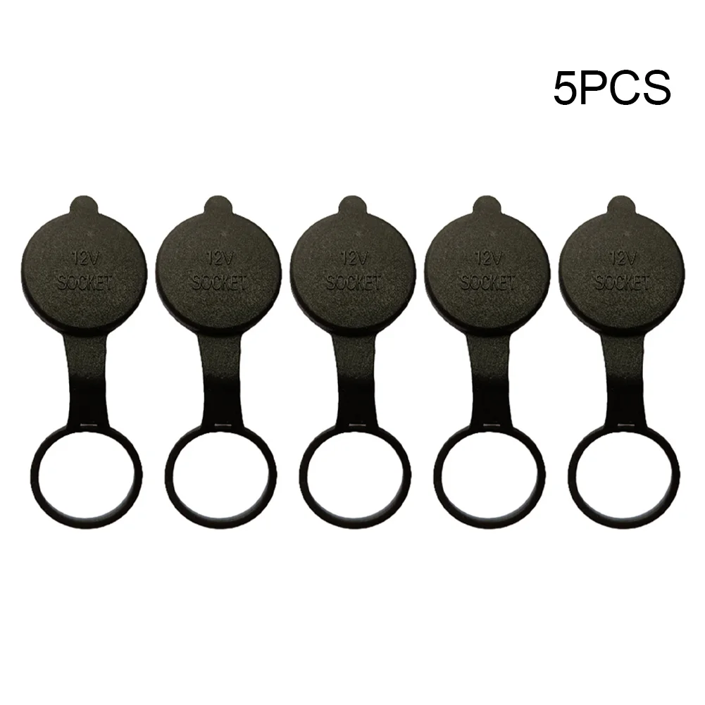 5x Universal Car Lighter Socket Cover 12v Outlet Lid Waterproof Cap