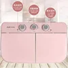 Household semi-automatic double-tub washing machine suitable for dormitory washing and portable 3