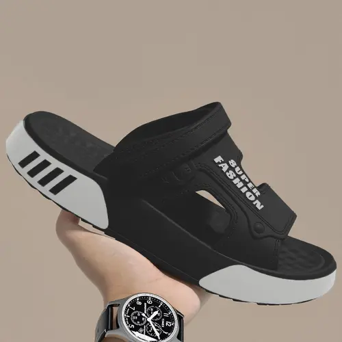 Men Slippers Summer EVA Soft-soled Platform Slides Sandals Indoor Outdoor Walking Beach Shoes Flip Flops Mens Home Shoes - Image 7