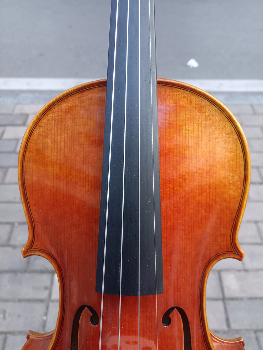 Over 20 years All European spruce 100% Handmade Violin 4/4 size strong tone ！Professional Italian retro Oil Varnish Violin
