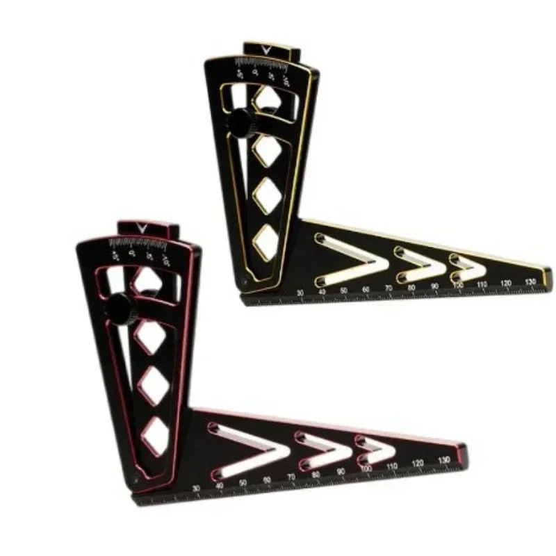 Metall verstellbares Lineal zum Einstellen von RC-Autos, Höhe und Felgensturz, 15 Grad, Hobby-Werkzeuge, CNC für 1/8 1/10 RC-Auto