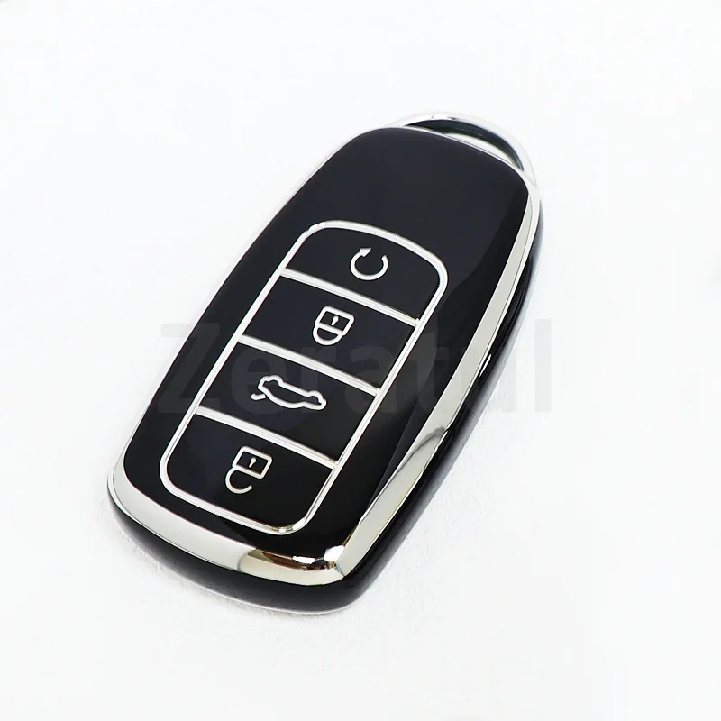 Premium Car Key Cover Case & Keychain - Stylish and Durable Auto Accessory Protector