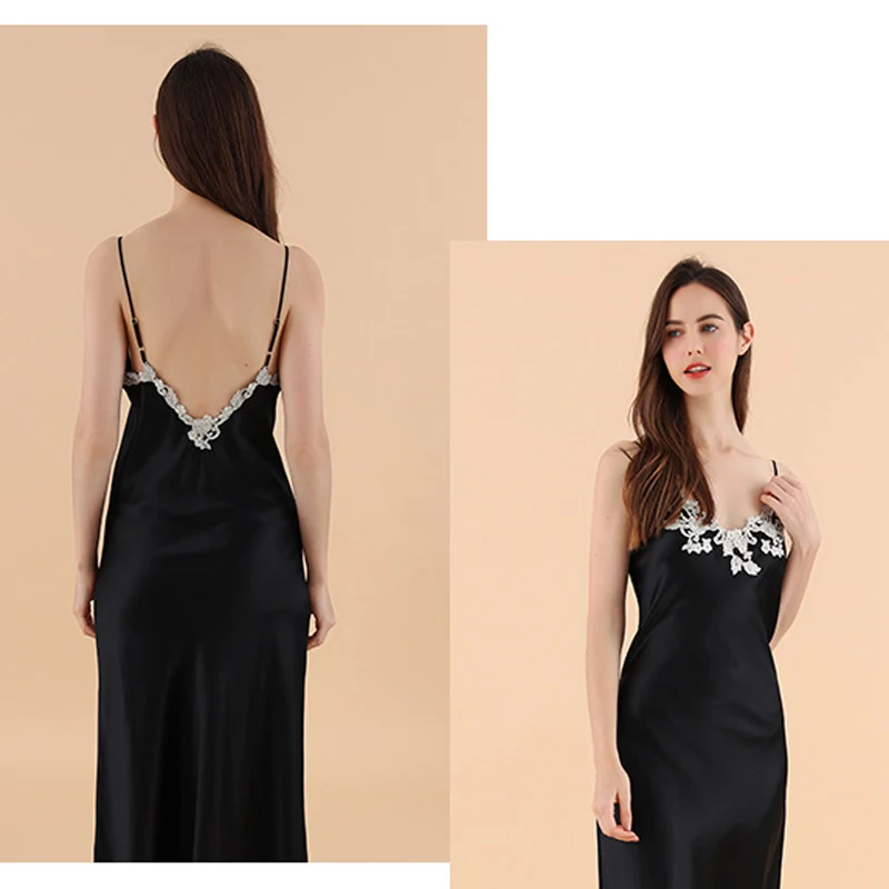 Рисунок 6 - Женское длинное платье из 100% натурального шелка