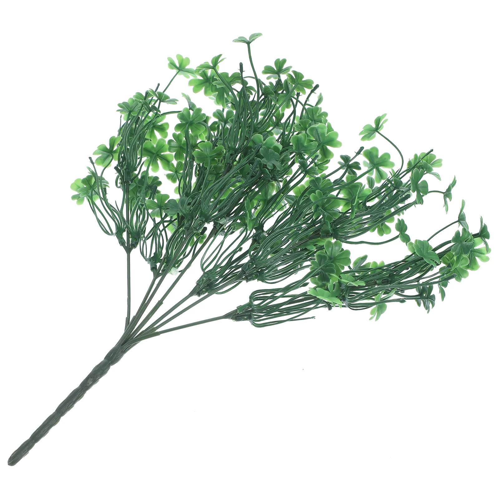 

Lifelike Shamrock Fake Plants for Indoors Party Plants Decoration Artificial Bushes for Outdoors St Patrick' s Day Party Decor
