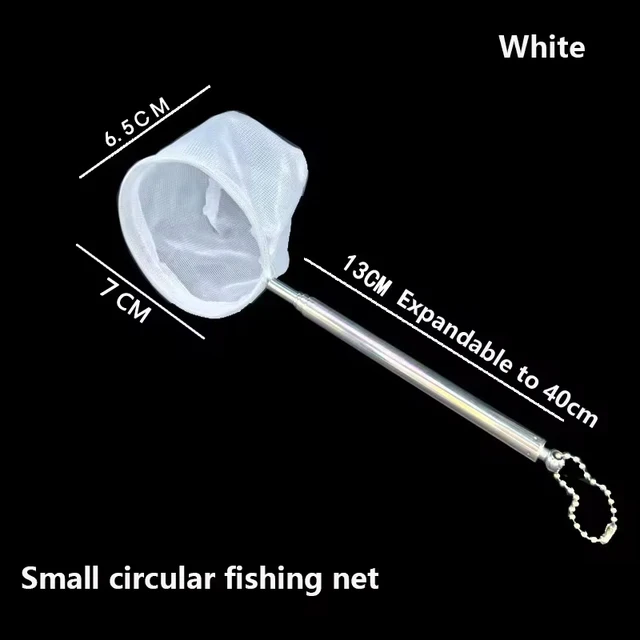 Aquarium Cleaning Tools Aquarium Fish Nets Small Fish and Shrimp Nets Fish Tank Fishing Nets 6