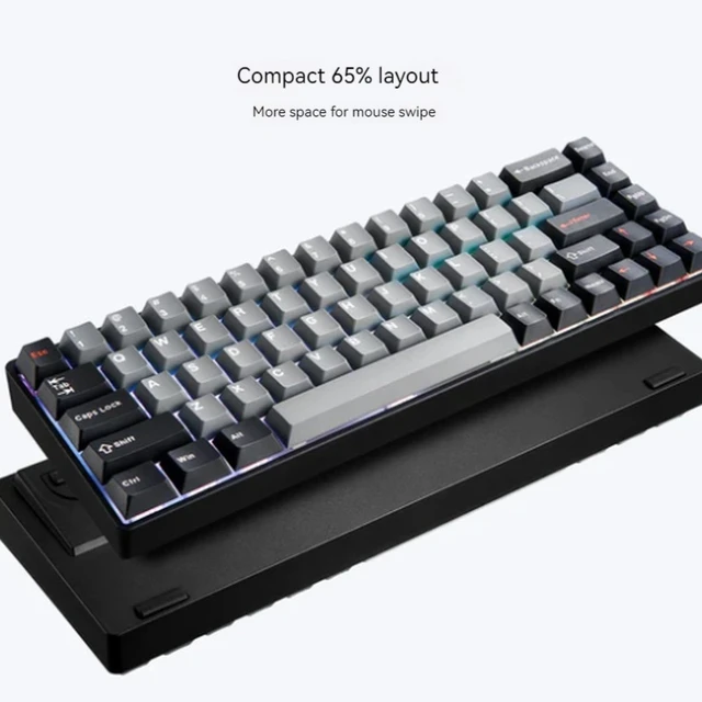 DRUNKDEER G65 wired connection mechanical keyboard magnetic axis 