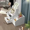 Makeup Organizer Large Capacity Cosmetic Storage Box Drawer Storage  Jewelry Box Desktop NailPolish Makeup Container With Mirror 3