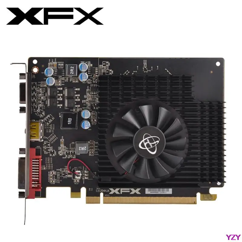 Оригинальная графическая карта XFX R7 240 240A 2 Гб AMD GPU Radeon 2G видеоэкран для компьютера