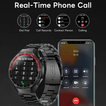 Alternative view of LAXASFIT 2026 New Smart Watch Bluetooth Calling Fitness Tracking Music Playback Health Monitor Smartwatch for Men Women